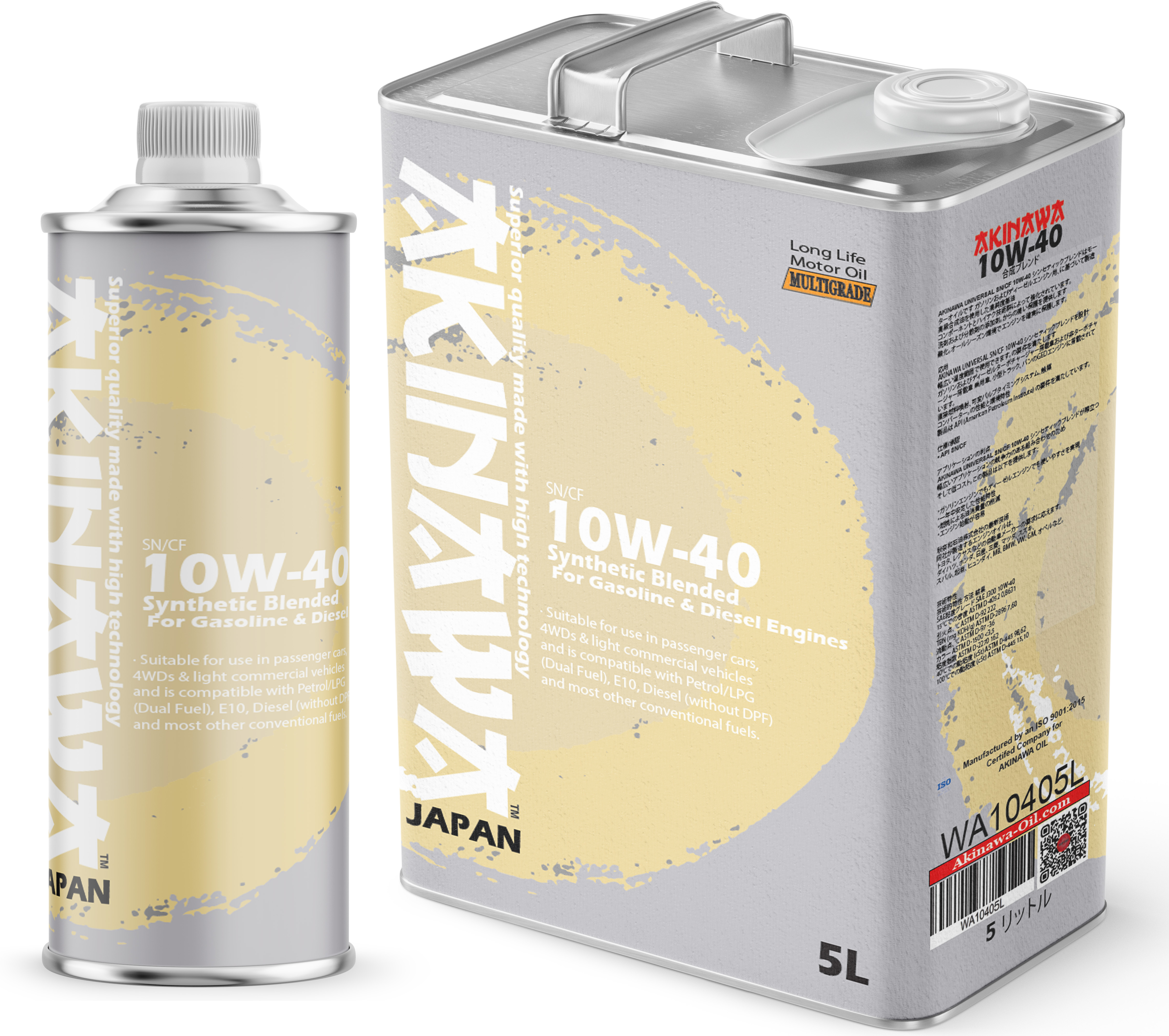 AKINAWA® MOTOR OIL SL 10W-40
